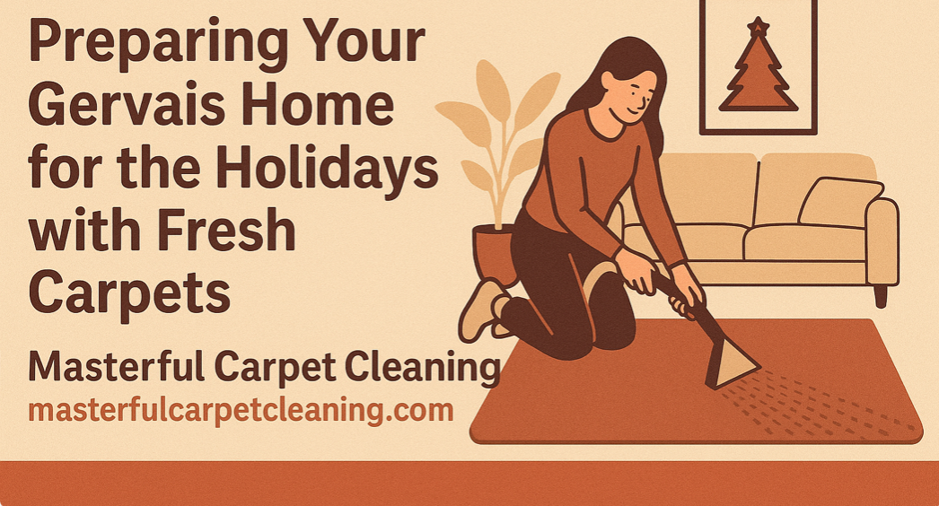 Preparing Your Gervais Home for the Holidays with Fresh Carpets