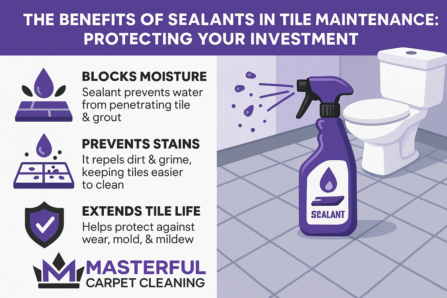 The Benefits of Sealants in Tile Maintenance: Protecting Your Investment