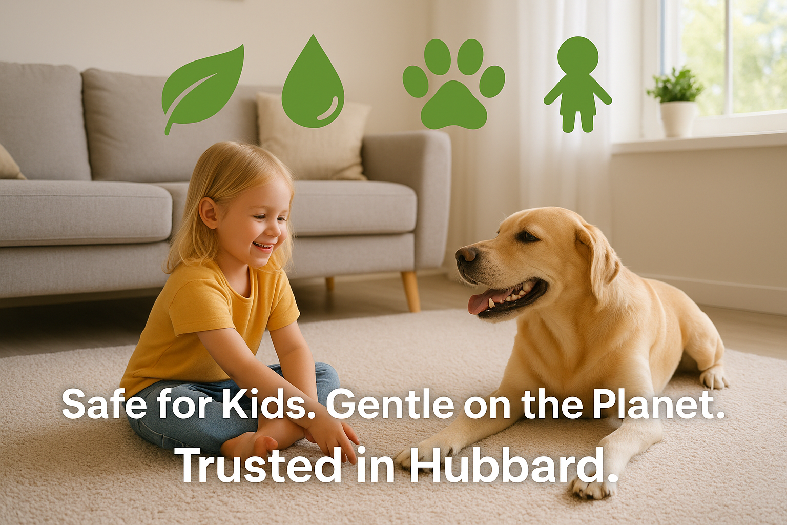 Eco-Friendly Carpet Cleaning Solutions for Hubbard Families