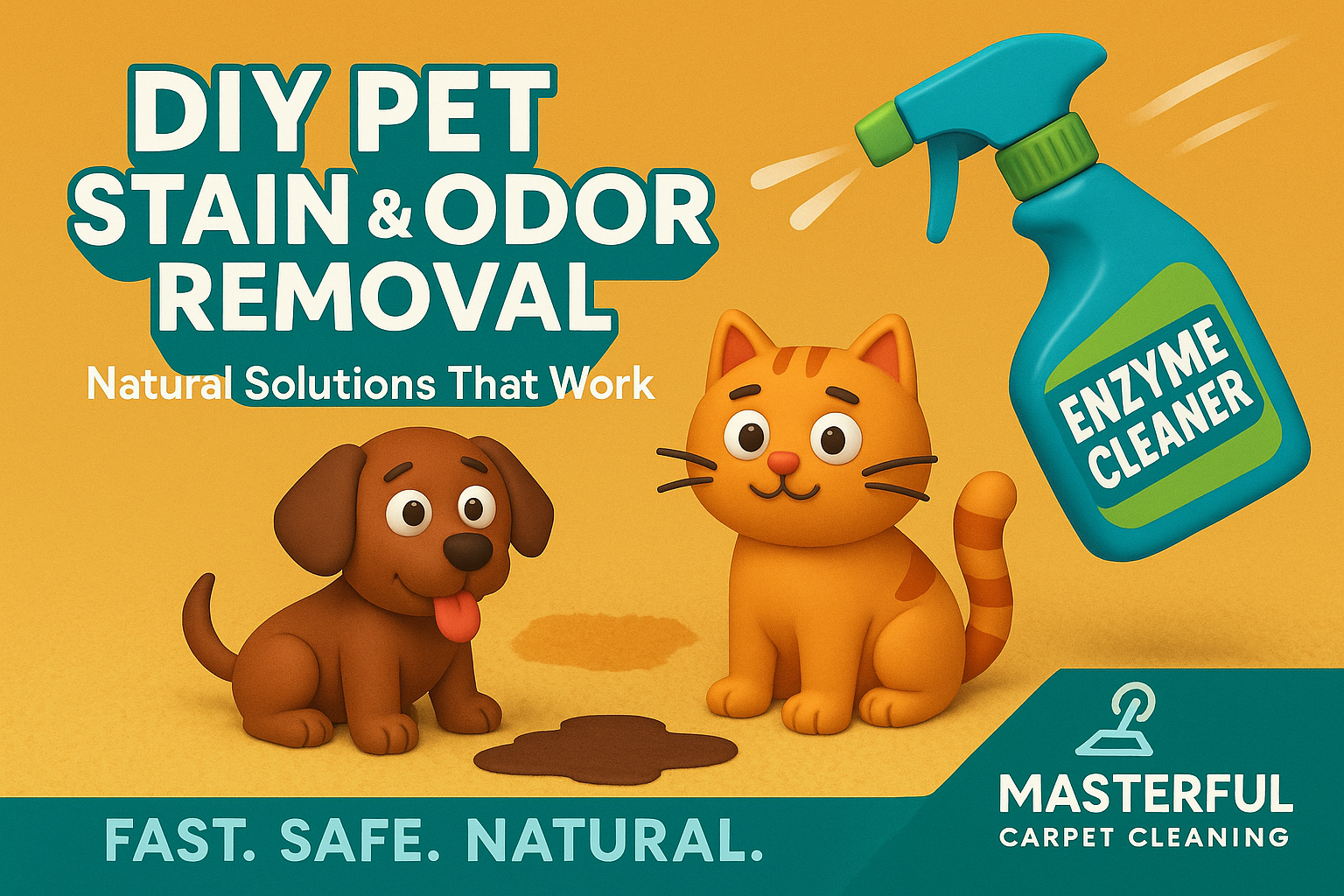 DIY Pet Stain and Odor Removal - Natural Solutions That Work
