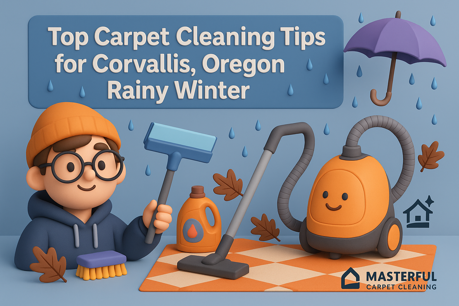 Top Carpet Cleaning Tips for Corvallis’ Oregon Rainy Winter