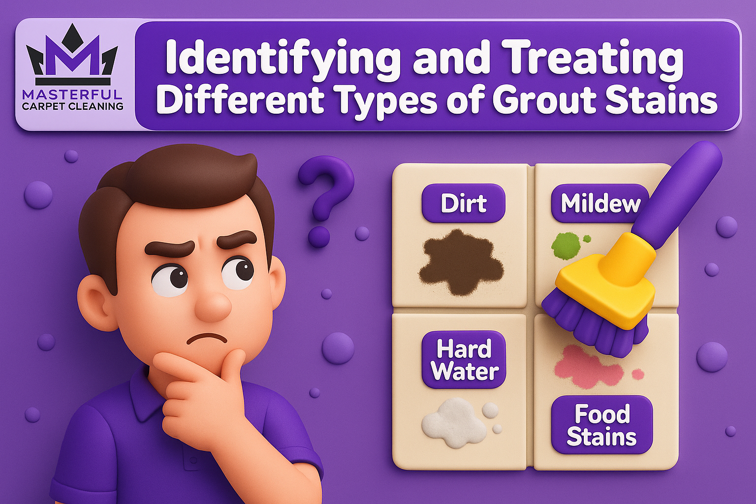 Identifying and Treating Different Types of Grout Stains (Oregon Edition)