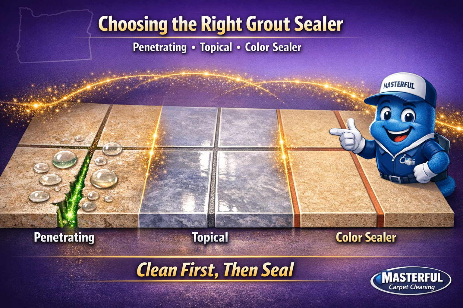 Choosing the Right Type of Grout Sealer for Your Tiles (Oregon)