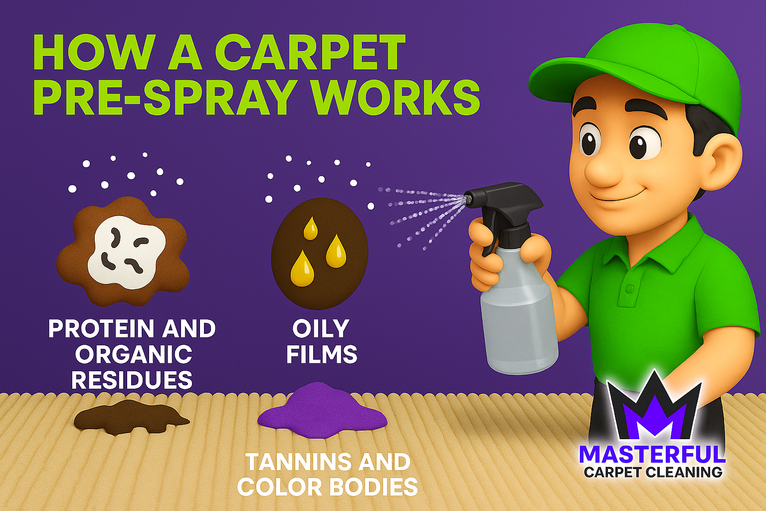 How a pre-spray really works