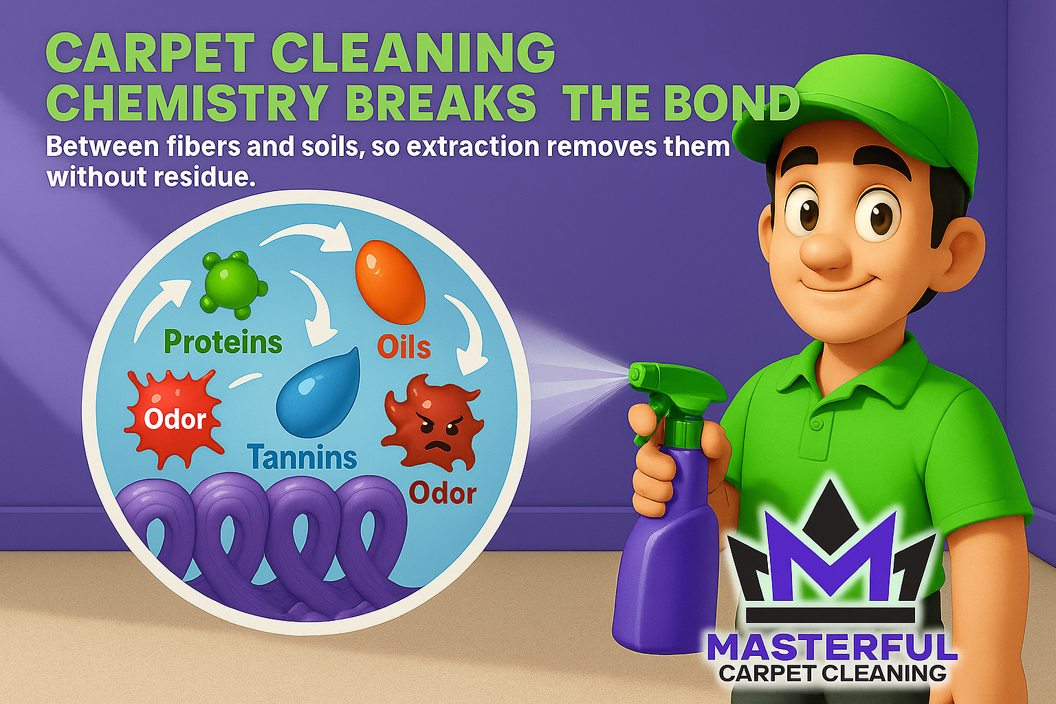 Carpet Cleaning Chemistry and Aftercare