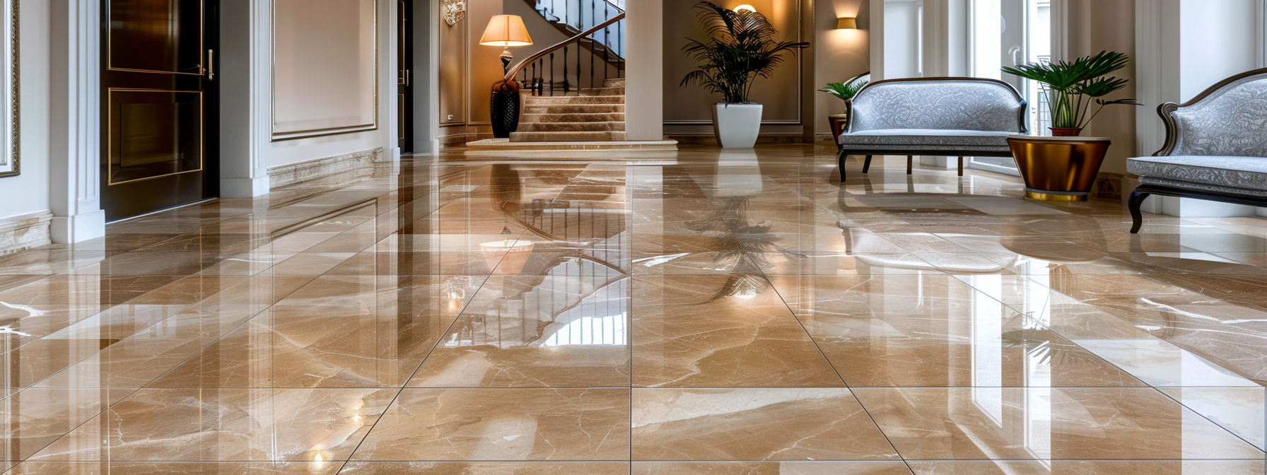 Maintaining the Beauty of Porcelain Tiles Through Effective Grout Cleaning