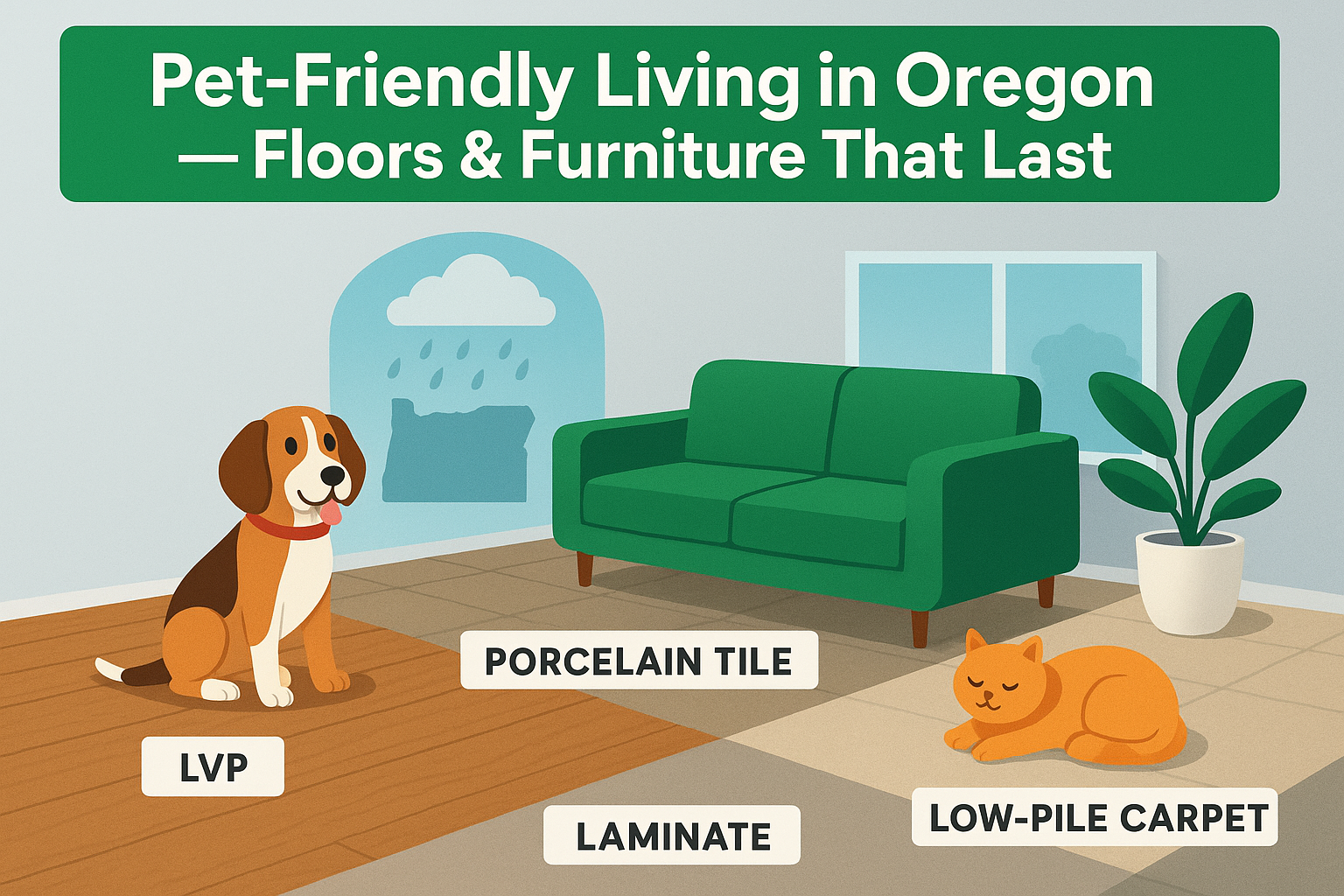 Designing Pet-Friendly Living Spaces in Oregon