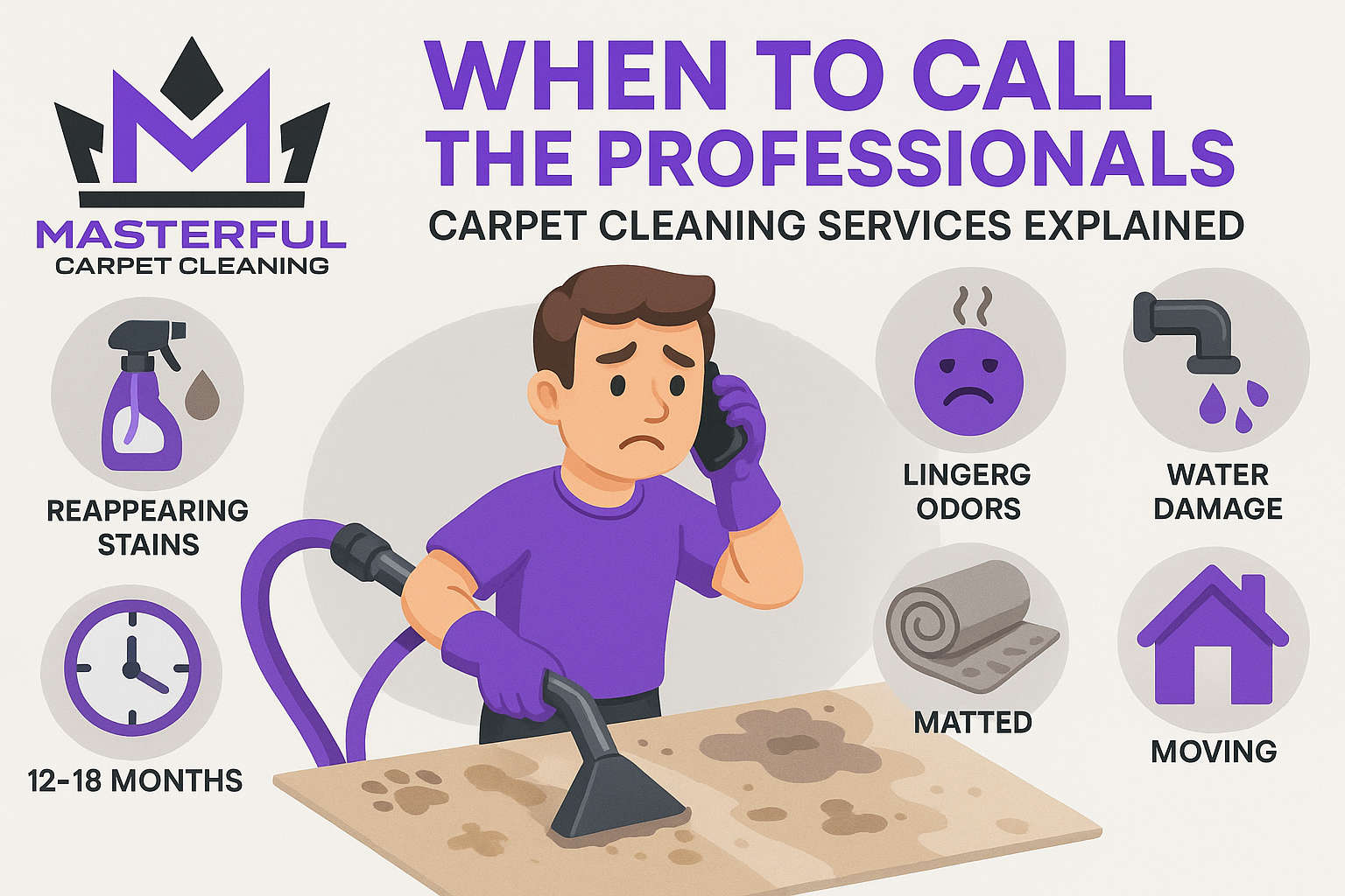 When to Call the Professionals - Carpet Cleaning Services Explained