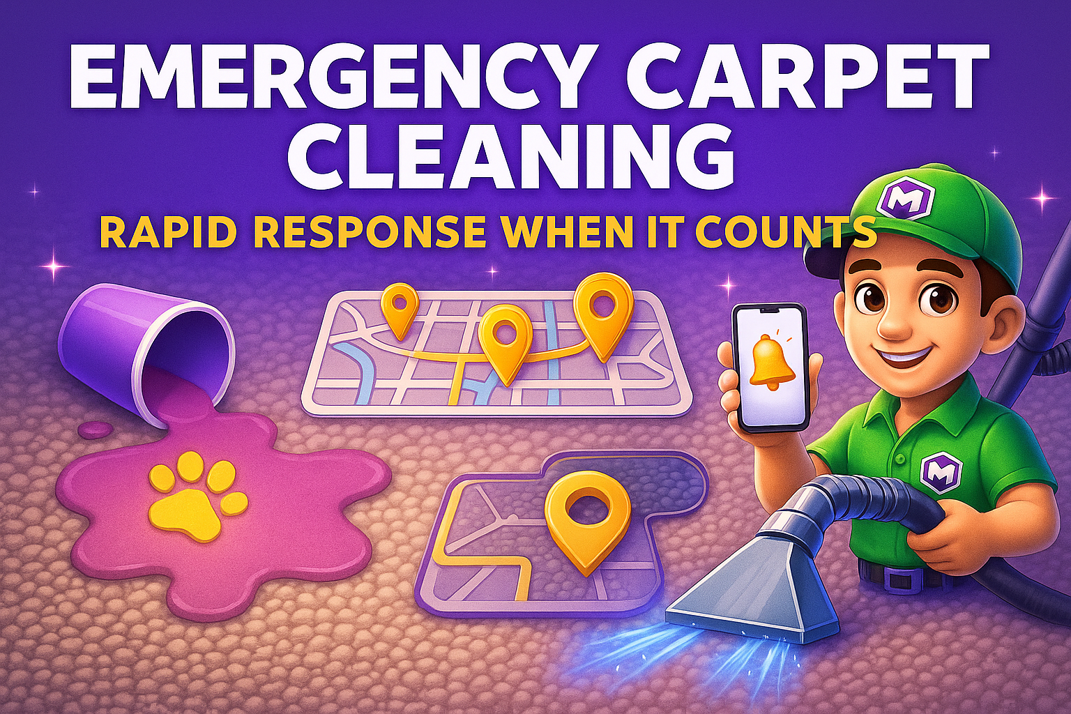 Emergency Carpet Cleaning - Rapid Response When It Counts