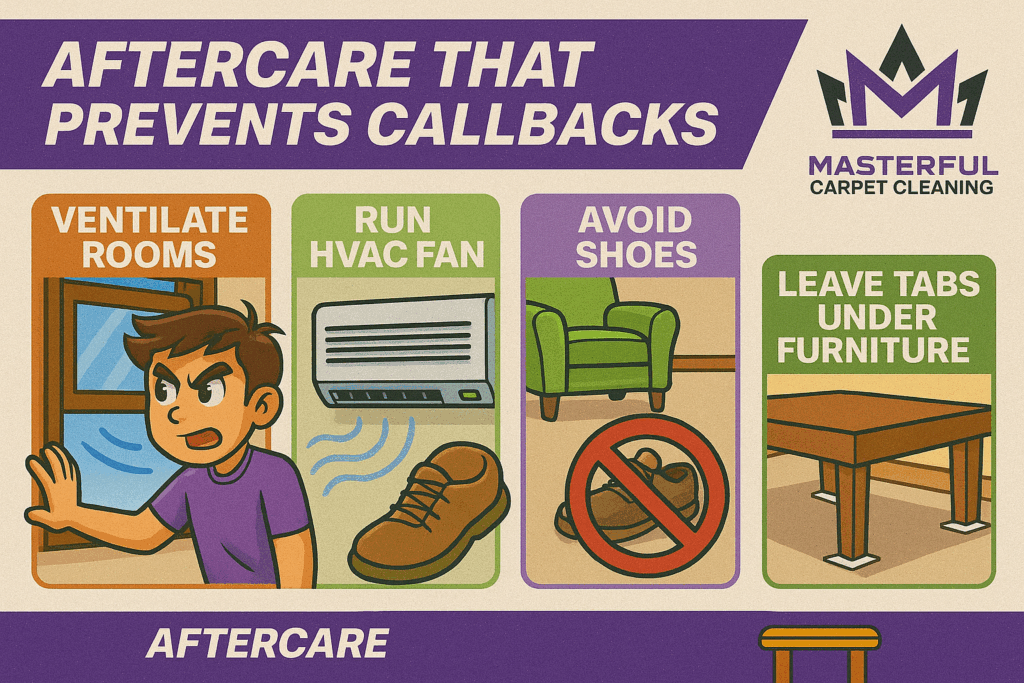 Aftercare that prevents callbacks