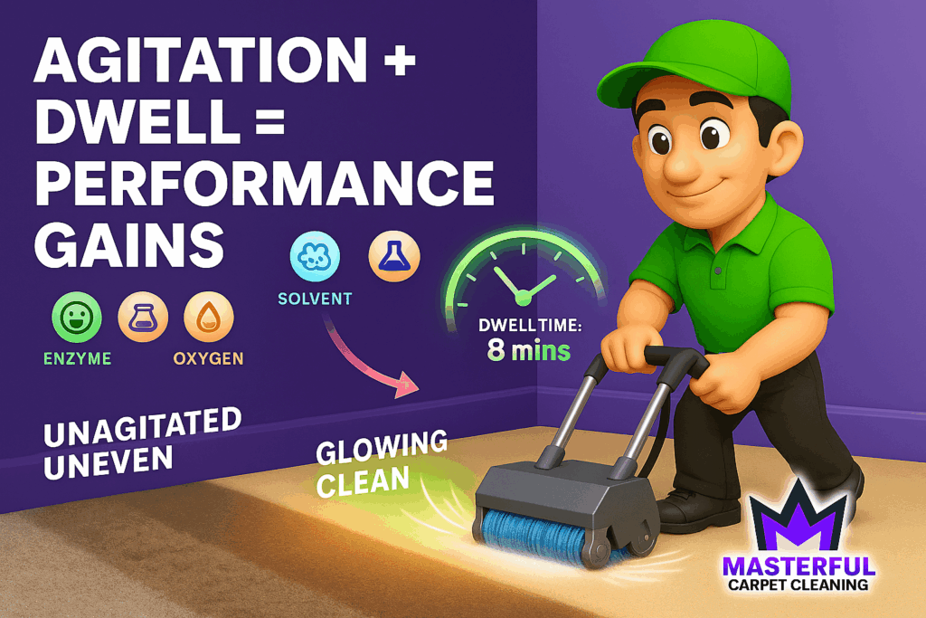 Dwell and agitation: where many cleans are won or lost