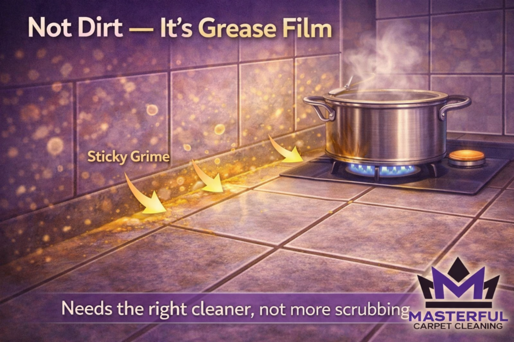 Alkaline Cleaner Degreaser (Kitchen Film) - Use Carefully