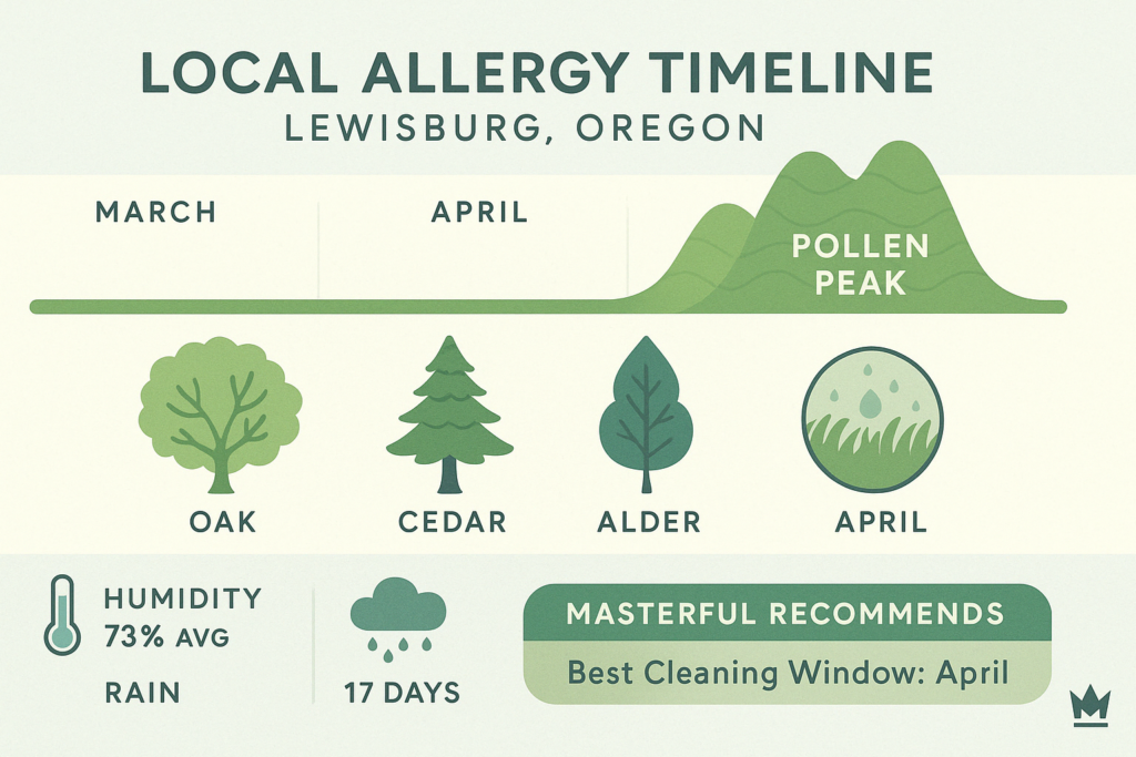 Why Lewisburg Homes Face Higher Allergen Risk in Spring