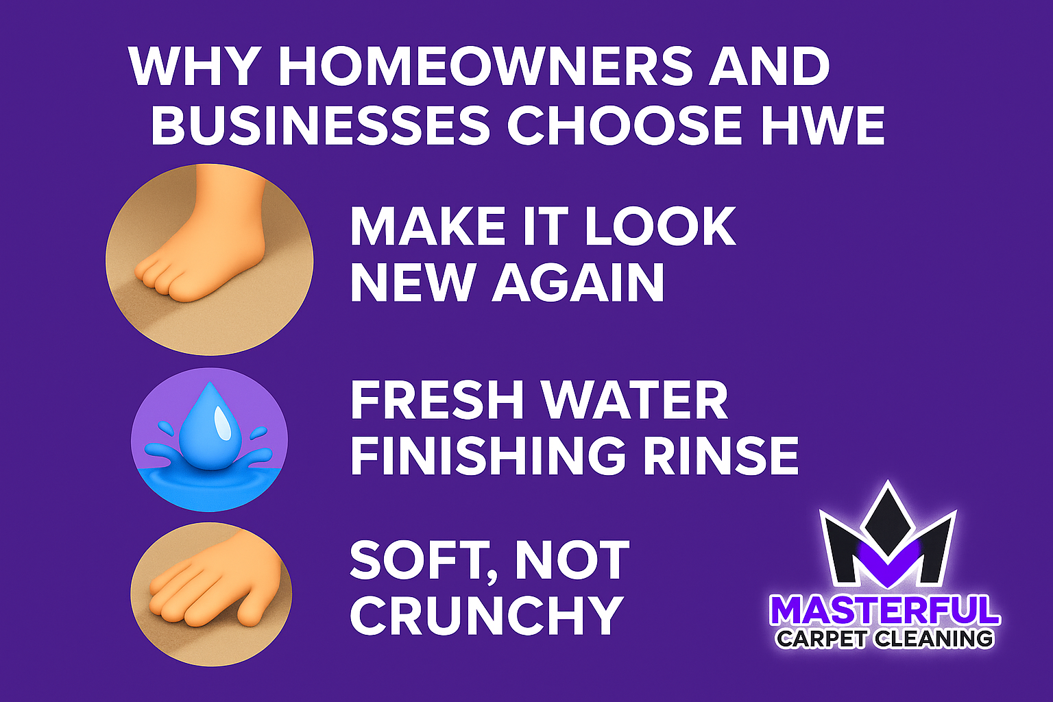 Why homeowners and businesses choose HWE