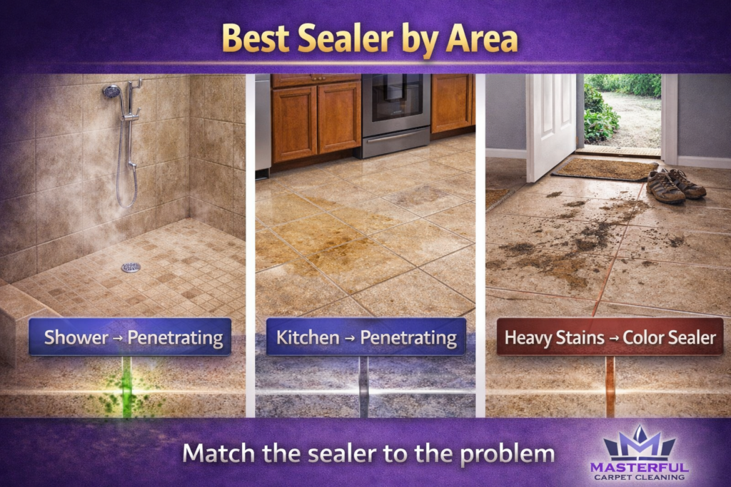Best Grout Sealer by Tile Area (Shower vs Kitchen Floor vs High Traffic)