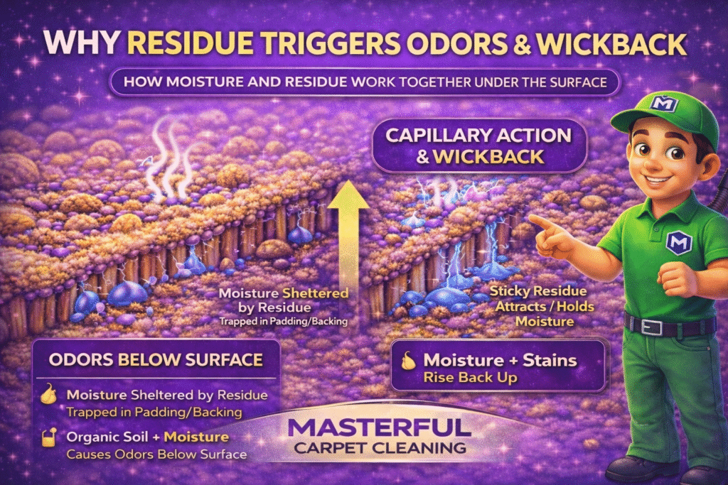 Can Carpet Residue Cause Odors