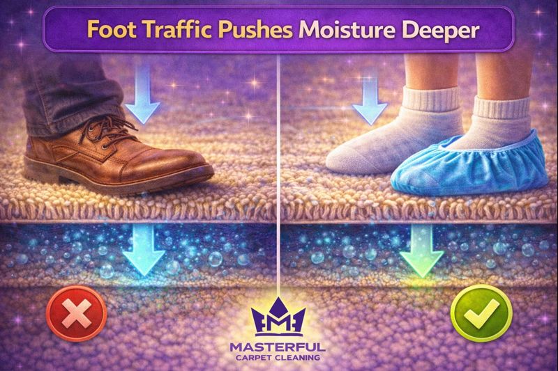 Can You Walk on Carpet After Professional Cleaning