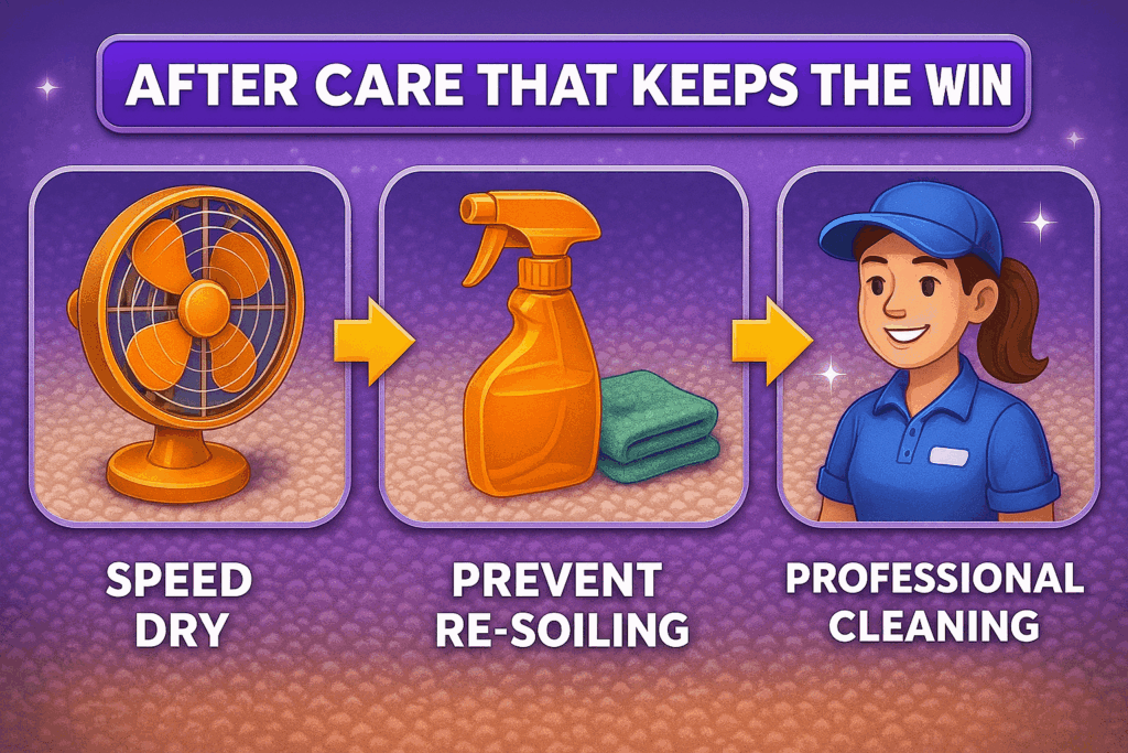 After care that keeps the win