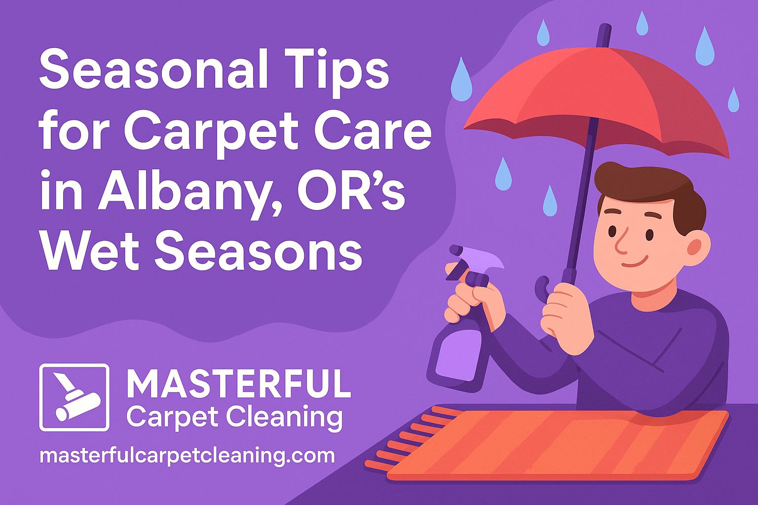Seasonal Tips for Carpet Care in Albany’s Wet Seasons