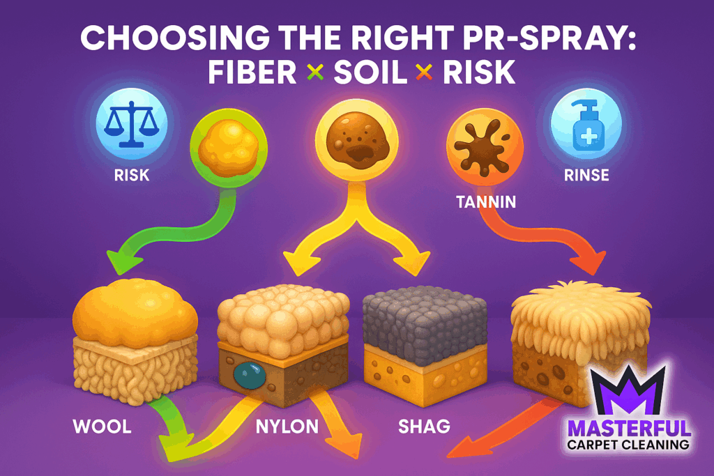 Selection logic: soil × fiber × risk