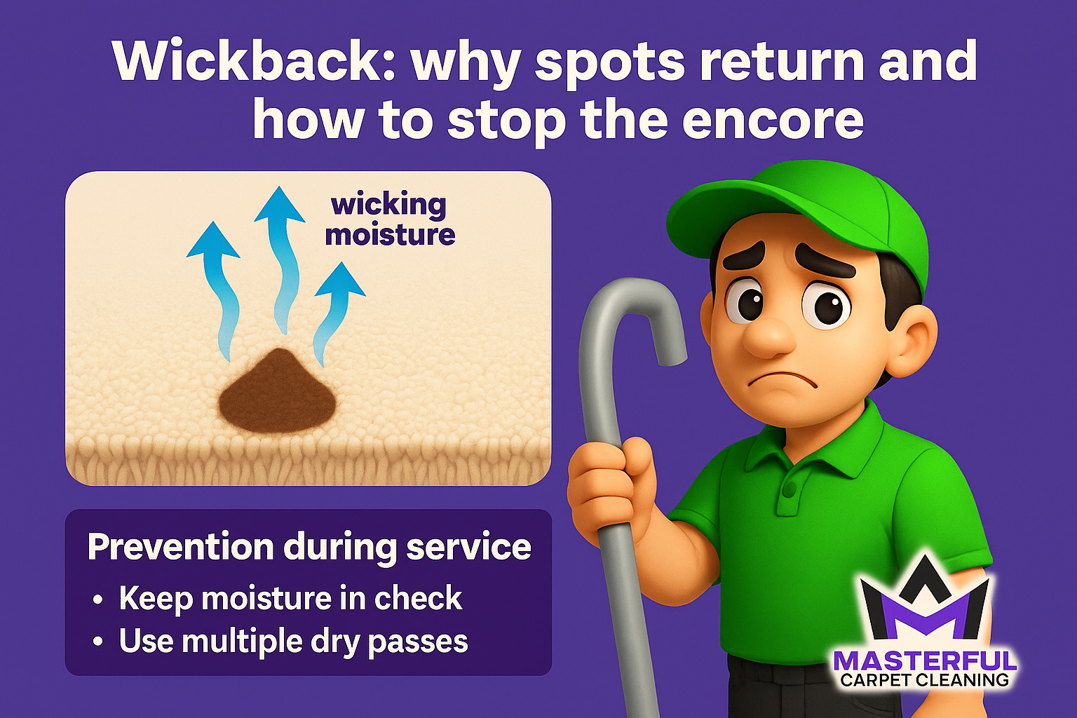 Wickback: why spots return and how to stop the encore