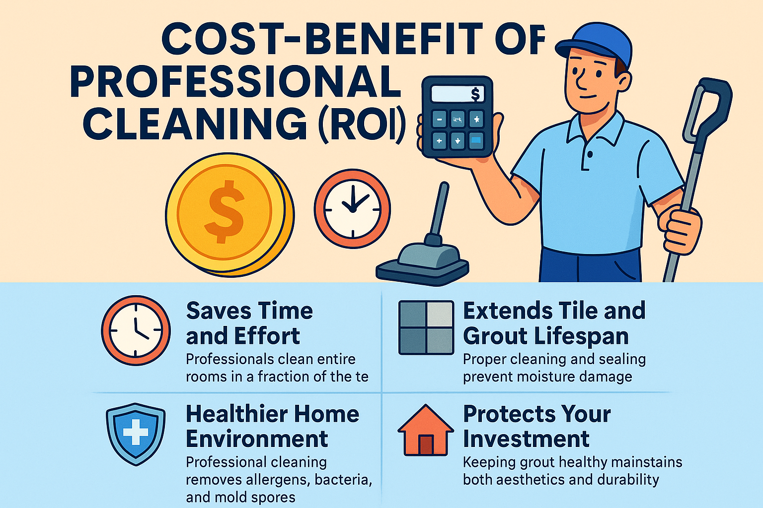 Cost-Benefit of Professional Cleaning (ROI)