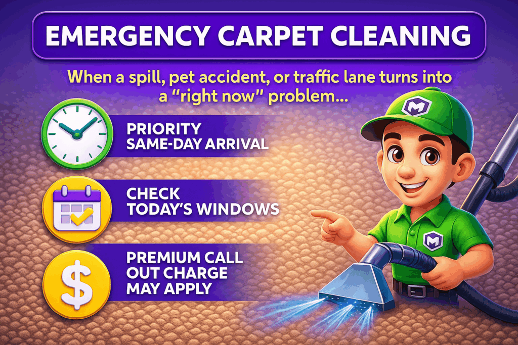 Same Day Availability and Premium Call Out Policy