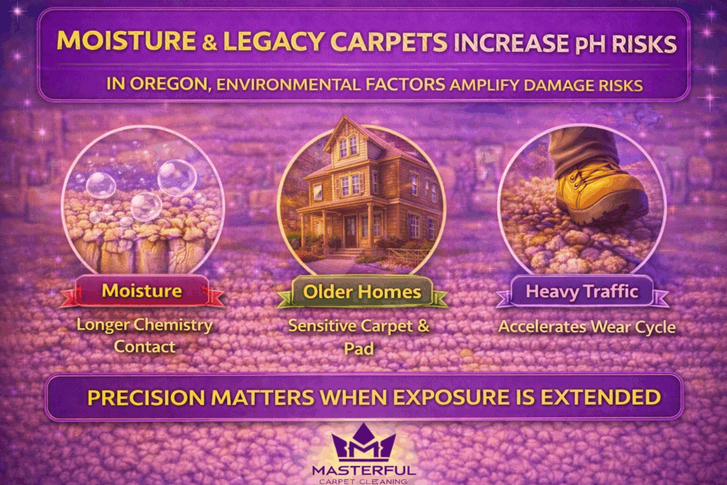 Environmental Factors in Oregon That Increase pH Risk