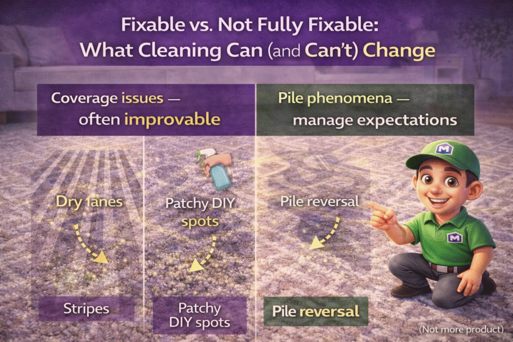 Fixable vs. Not Fully Fixable What Cleaning Can (and Can’t) Change