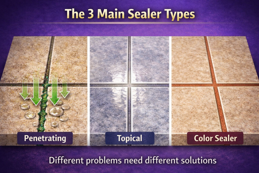 Grout Sealer Comparison Table (Choose Faster)