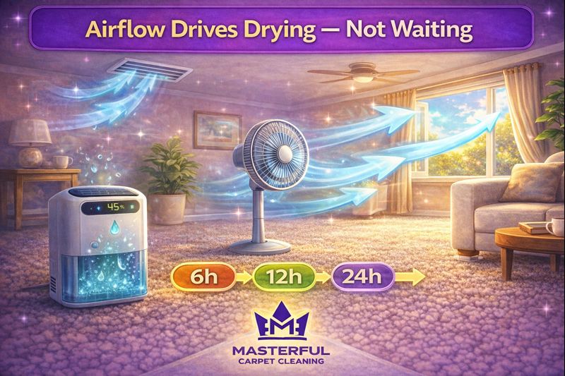 How Airflow, Humidity, and Temperature Affect Drying Time