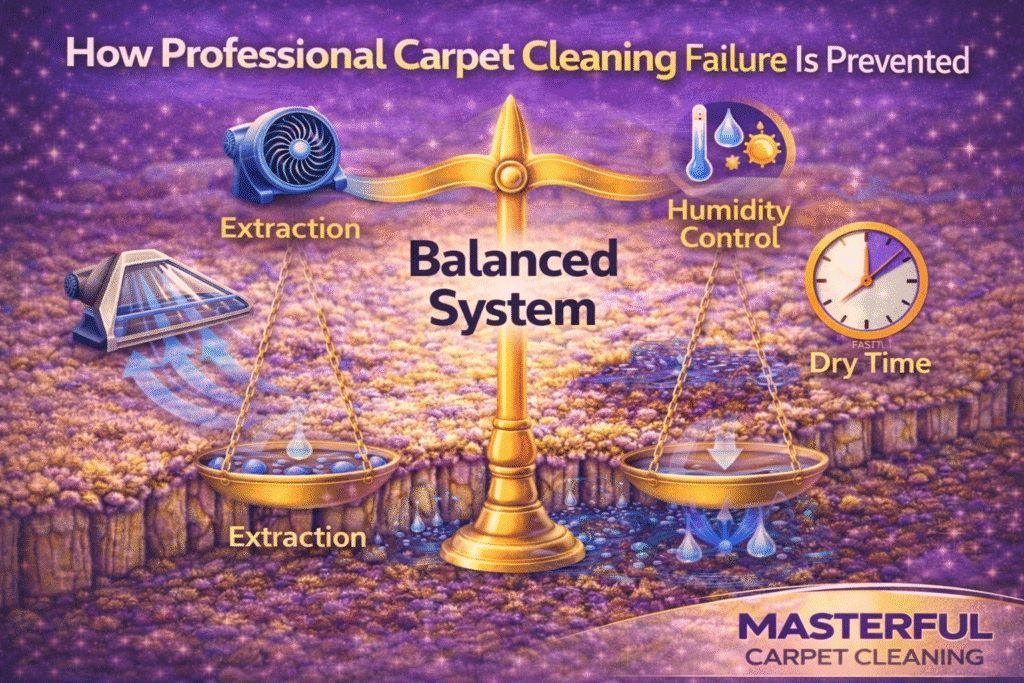 How Carpet Cleaning Failures Can Be Prevented