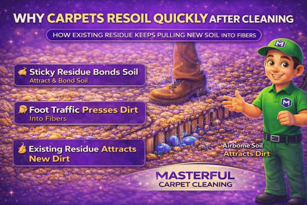 How Residue Leads to Wickback and Recurring Stains