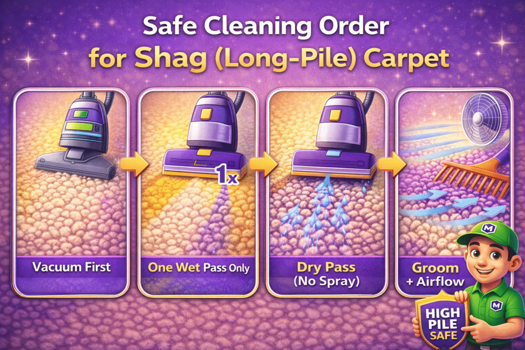 How to tell if your carpet is shag (and what “long pile” means)