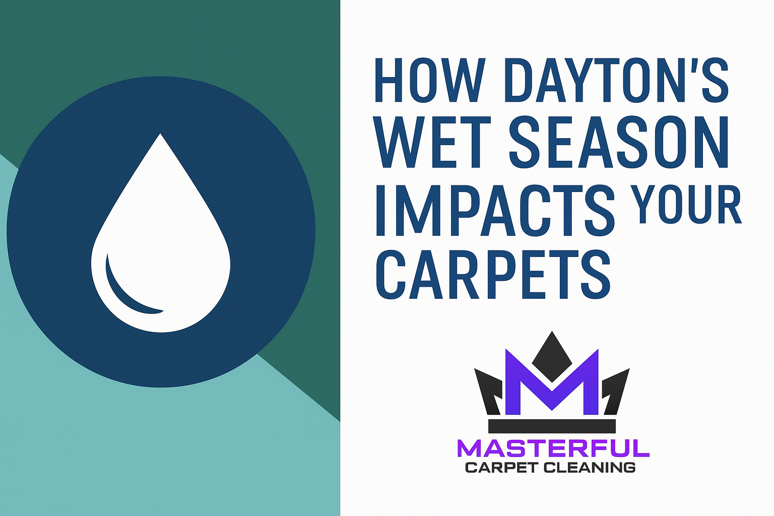How Dayton’s Wet Season Impacts Your Carpets