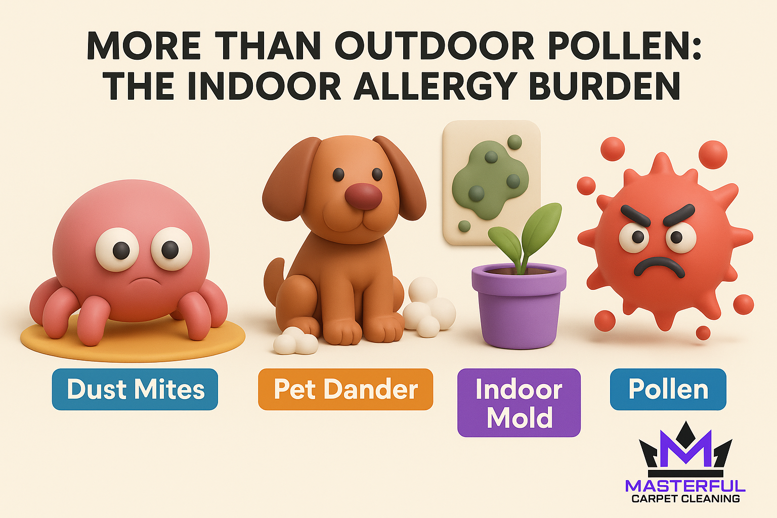 More Than Outdoor Pollen: The Indoor Allergy Burden