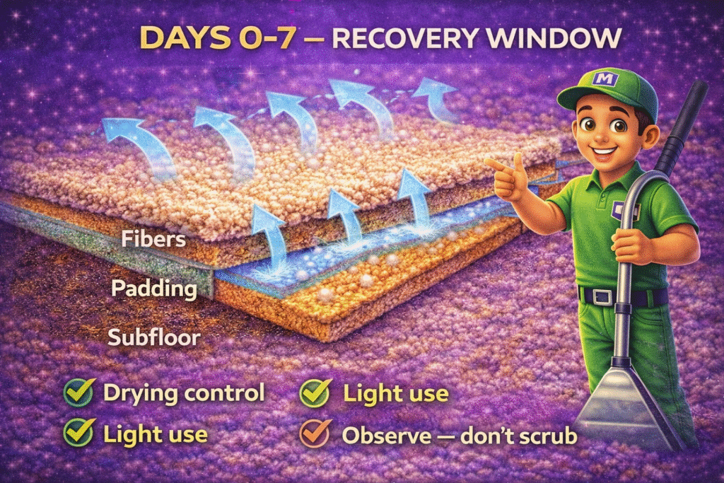 Initial Recovery Period (Days 0-7)