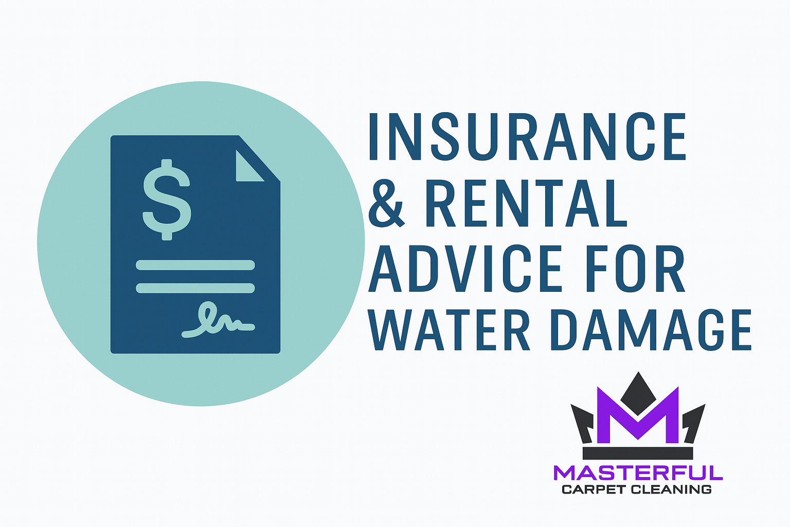 Insurance & Rental Advice for Water Damage