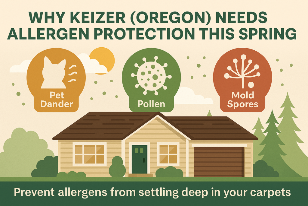Why Spring in Keizer Triggers More Allergies Than You Think