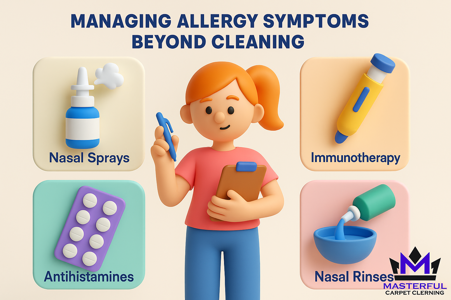 Managing Allergy Symptoms Beyond Cleaning