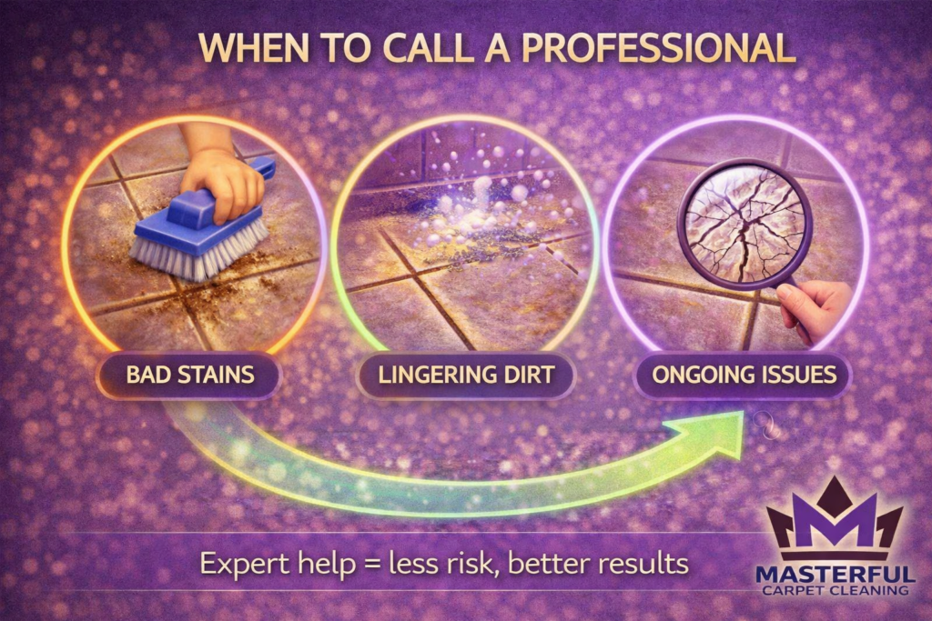 Masterful’s Tile & Grout Cleaning for Unsanded Grout (Salem, Oregon)