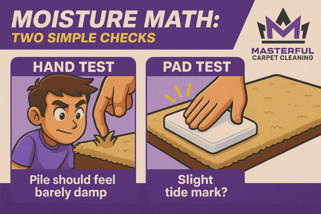 Moisture math: how much extraction is “enough”?