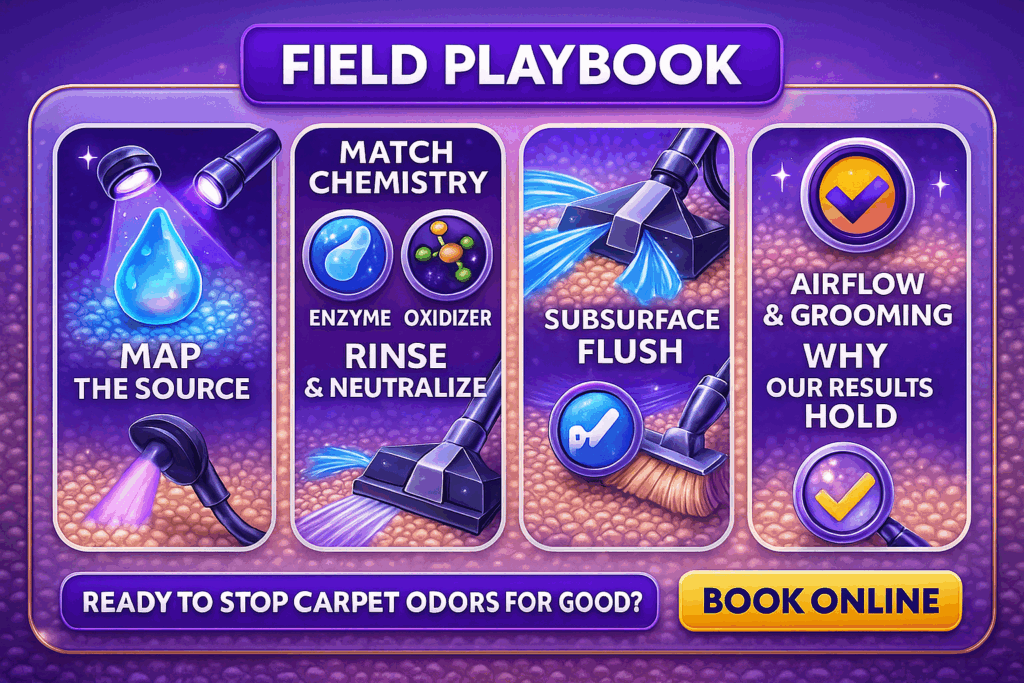 Ready to stop carpet odors for good?