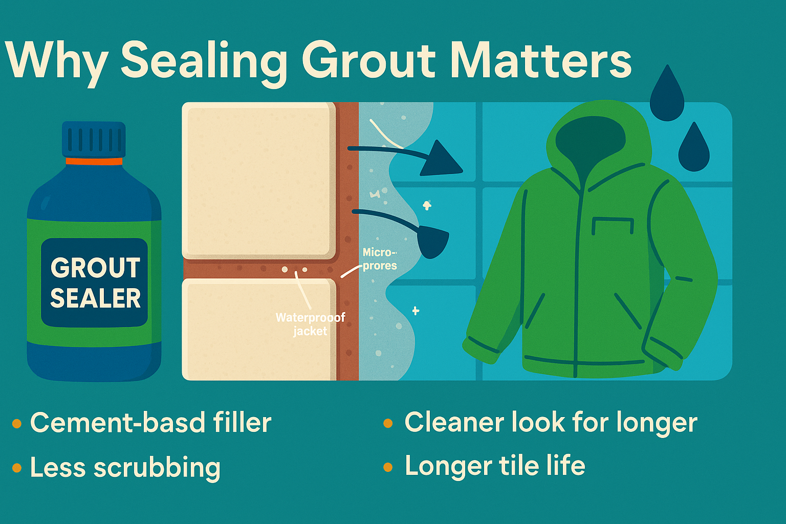 Why Sealing Grout Matters