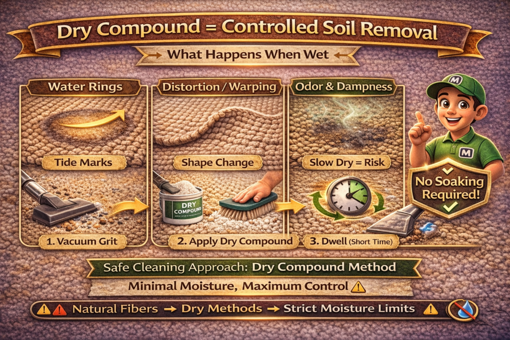 Preferred method dry compound cleaning (and what to expect)