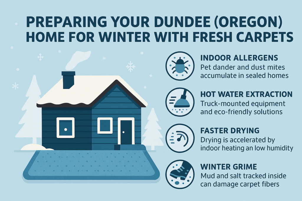 Winter Carpet Care Checklist for Dundee Homes