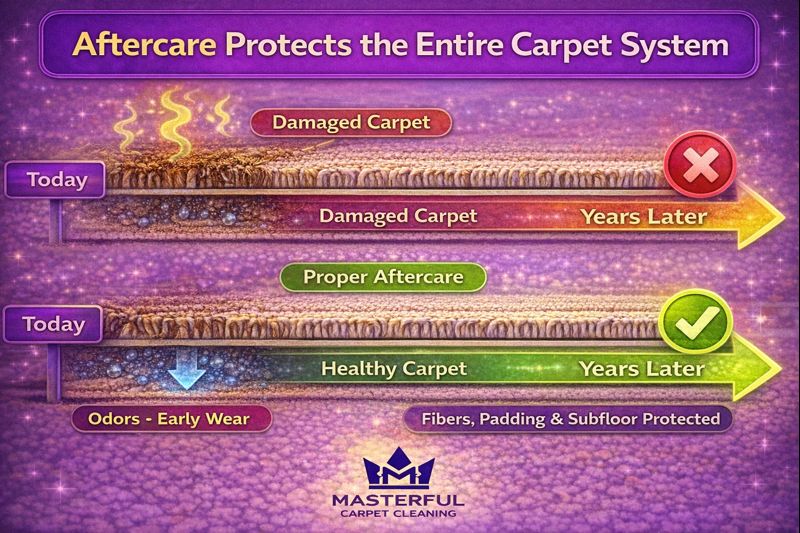 Professional Carpet Cleaning Aftercare Support in Oregon