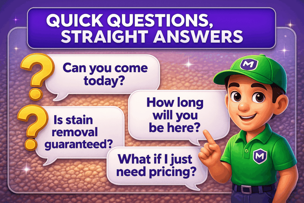 Quick Questions, Straight Answers