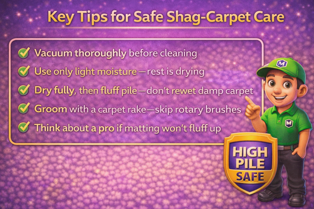 Shag carpet cleaning FAQs