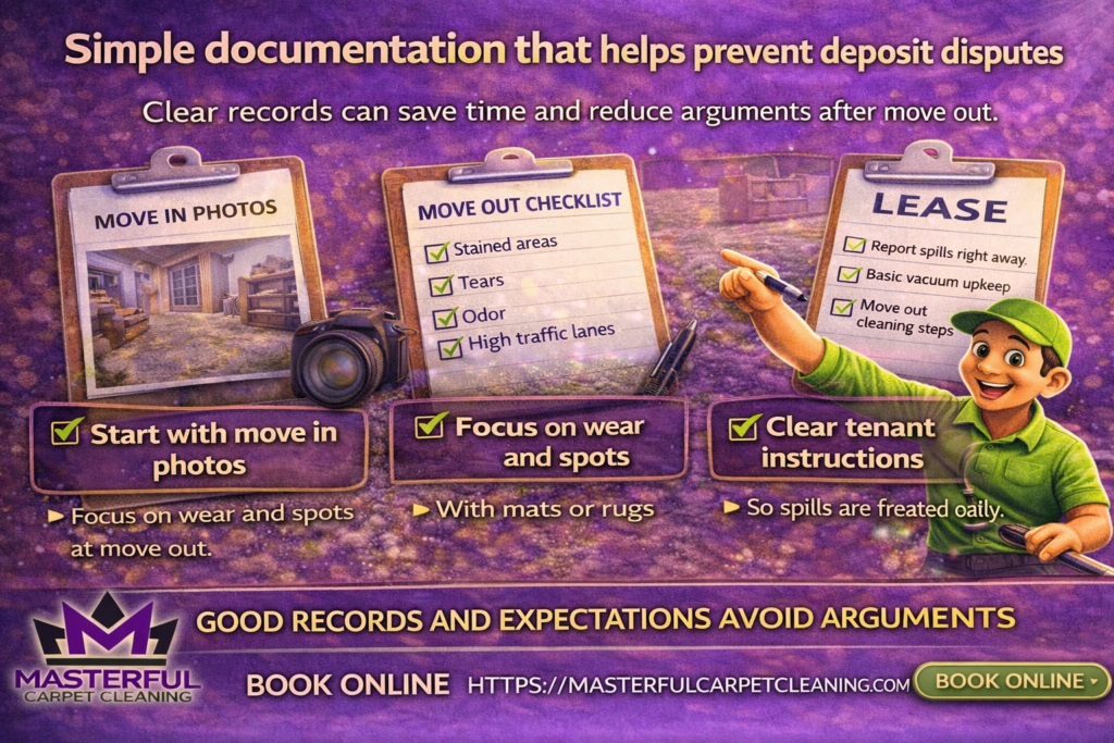 Simple documentation that helps prevent deposit disputes